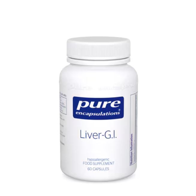 Pure Encapsulations Liver G.I 60 Capsules