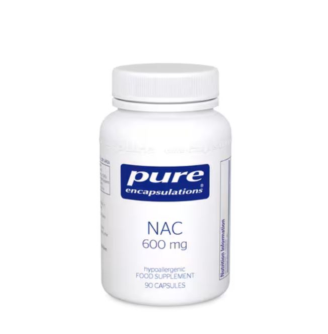Pure Encapsulations NAC 600mg 90 Capsules