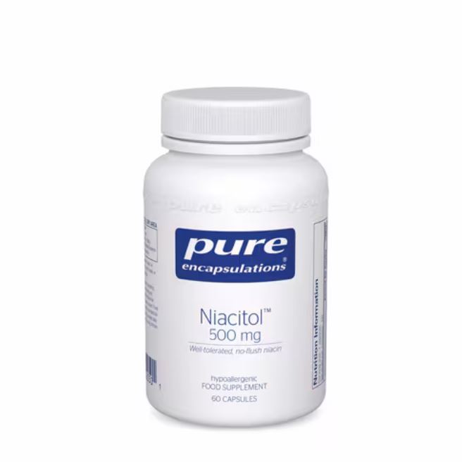 Pure Encapsulations Niacitol 500mg 60 Capsules