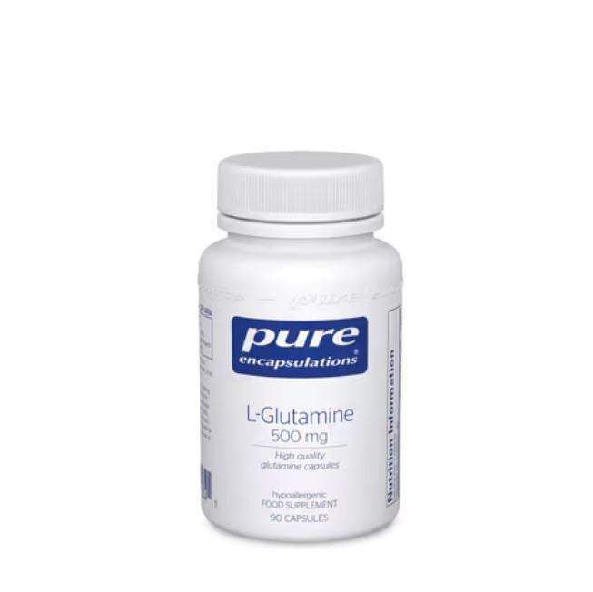 Pure Encapsulations l-Glutamine 500mg 90 Capsules