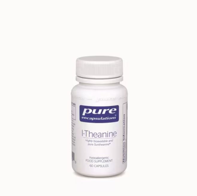 Pure Encapsulations l-Theanine 60 Capsules