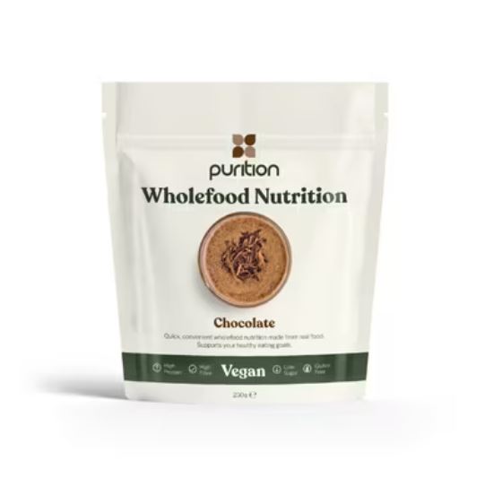 Purition Wholefood Nutrition Chocolate Vegan
