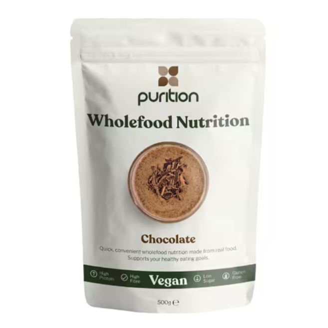 Purition Wholefood Nutrition Chocolate Vegan
