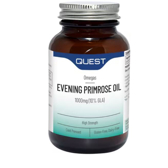 Quest Vitamins Evening Primrose Oil 1000mg 90 Capsules