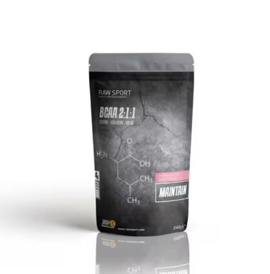 Raw Sport BCAA 2:1:1 Maintain Strawberry Cream 240g