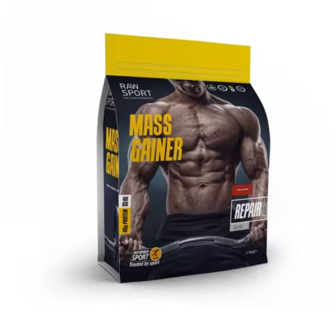 Raw Sport Mass Gainer Repair Elite Chocolate Fudge 2.5kg
