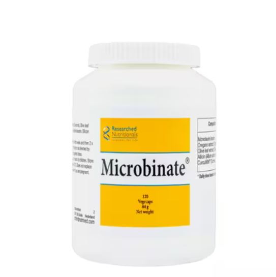 Researched Nutritionals Microbinate 120 Capsules