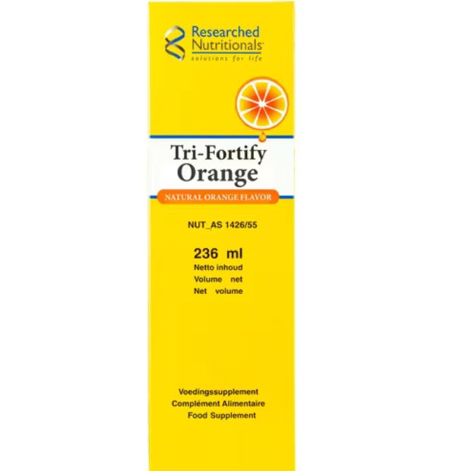 Researched Nutritionals Tri-Fortify Orange Liposomal Glutathione 236ml