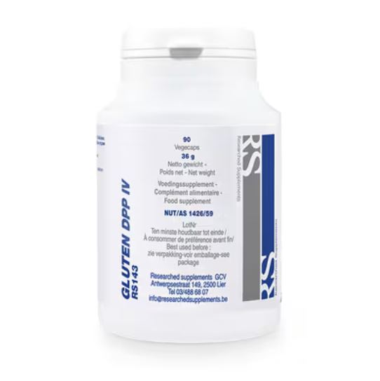 Researched Supplements Gluten DPP IV 90 Capsules