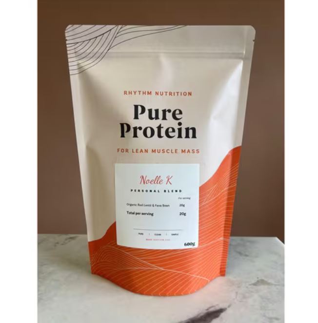 Rhythm Nutrition Pure Protein Organic Red Lentil &amp; Fava Bean 600g