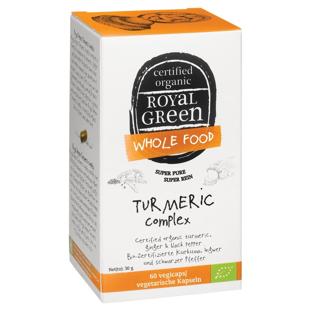 Royal Green Organic Superfood Turmeric Complex 60&