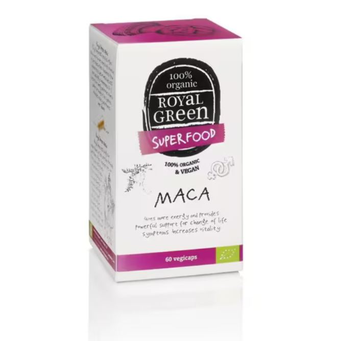 Royal Green Wholefood Maca 60 Capsules