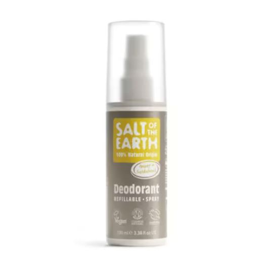 Salt of the Earth Amber &amp; Sandalwood Deodorant Refillable Spray 100ml
