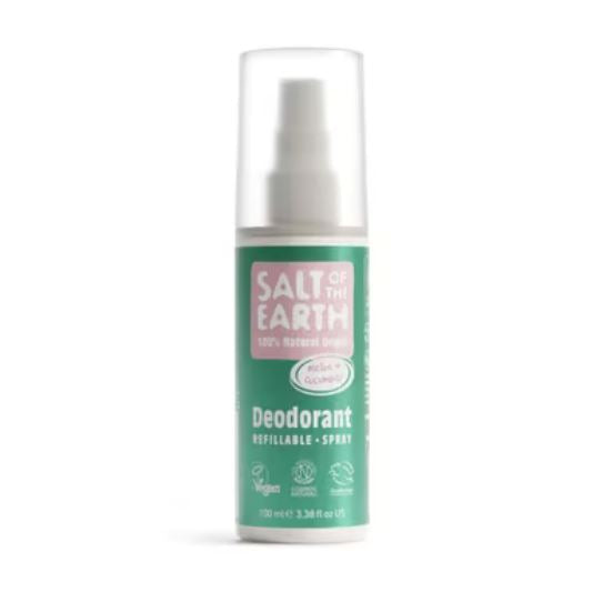 Salt of the Earth Melon &amp; Cucumber Deodorant Refillable Spray 100ml