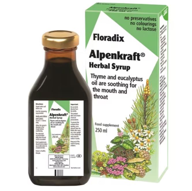 Salus Floradix Alpenkraft Herbal Syrup 250ml