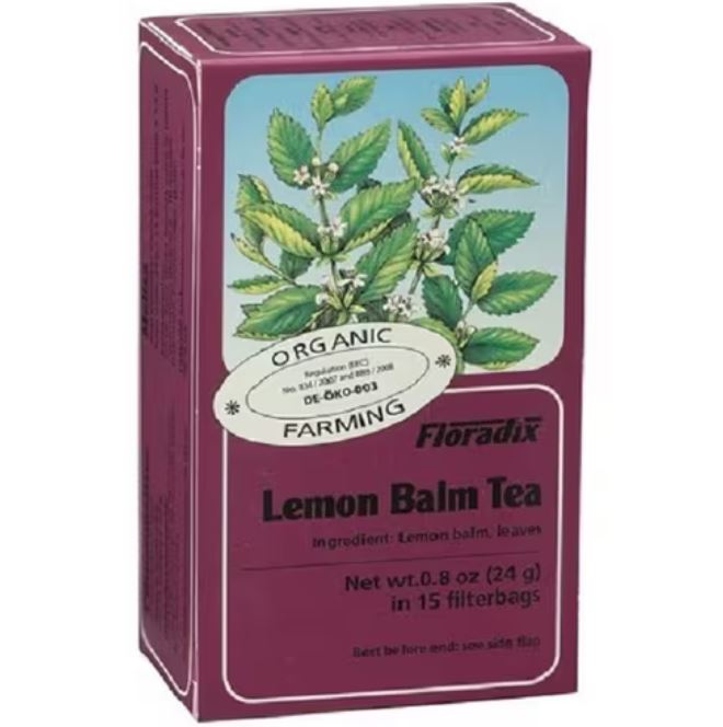 Salus Floradix Lemon Balm Tea 15 Teabags