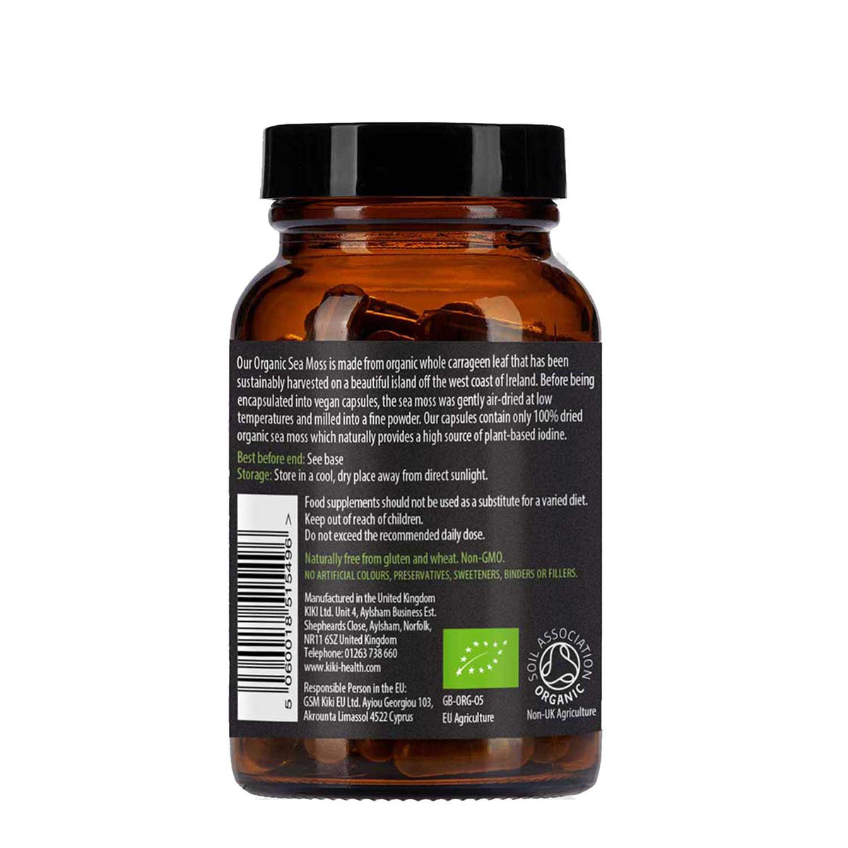 Kiki Health Organic Sea Moss 90 Capsules