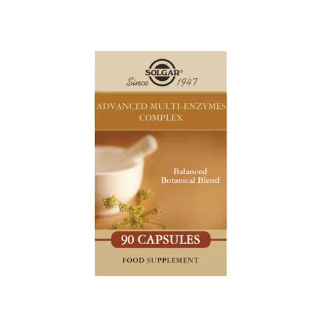 Solgar Advanced Multi-Enzymes Complex 90 Capsules