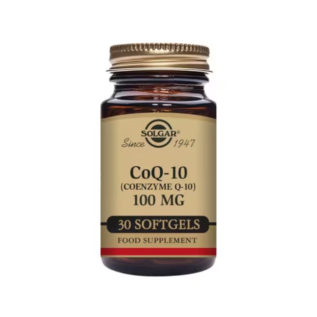Solgar CoQ-10 100mg 30 Softgels