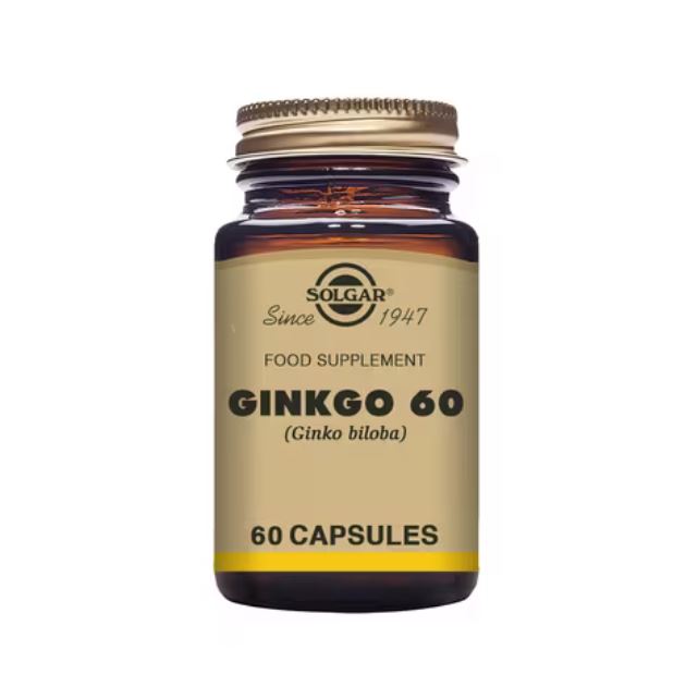 Solgar Ginkgo 60mg 60 Capsules