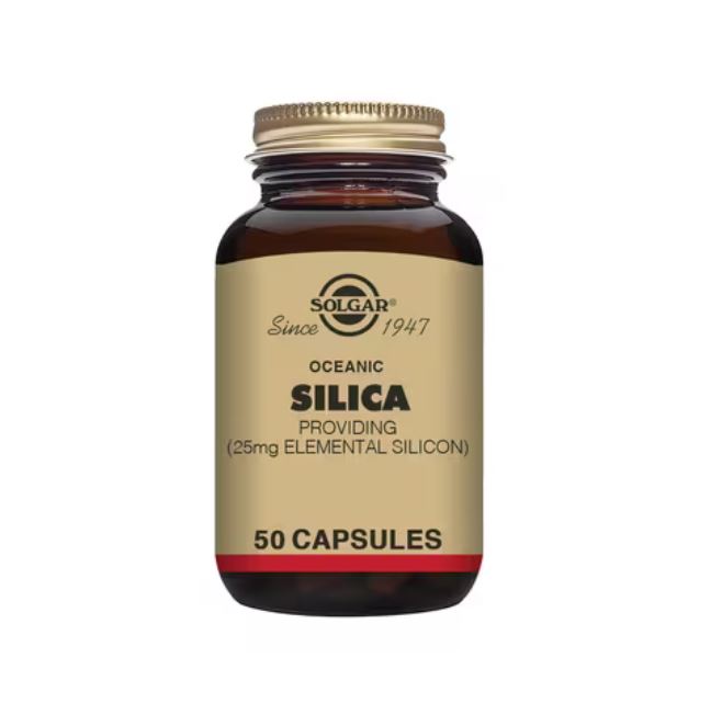 Solgar Oceanic Silica 25mg 50 Capsules