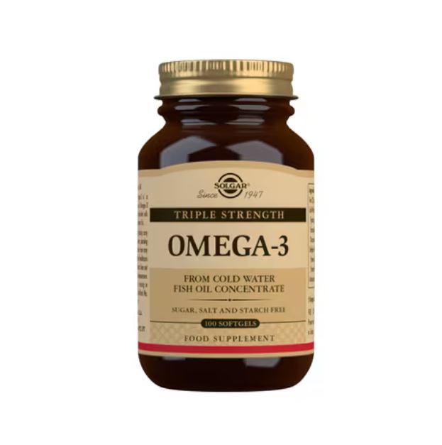 Solgar Omega-3 Fish Oil (Triple Strength)