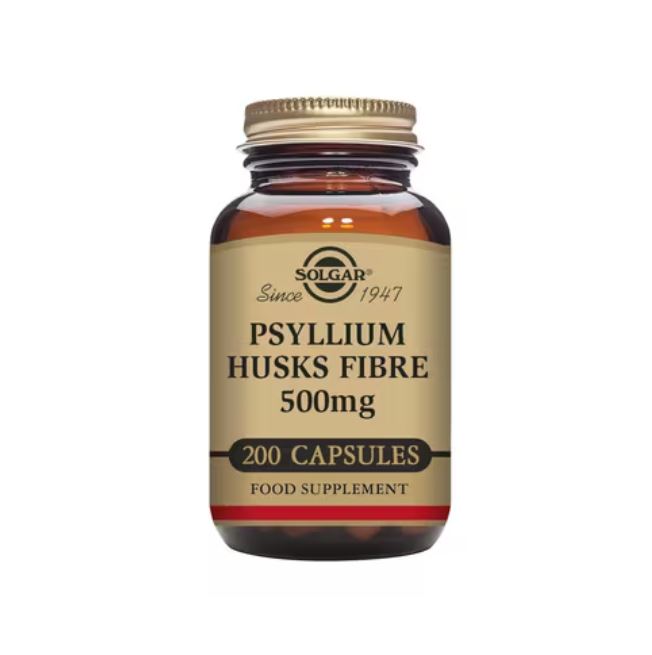 Solgar Psyllium Husks Fibre 500mg 200 Capsules