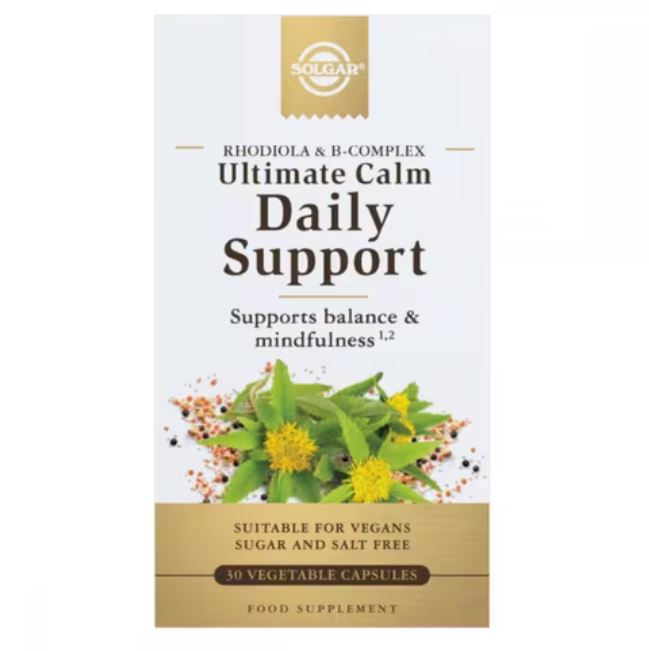 Solgar Ultimate Calm Daily Support 30 Capsules