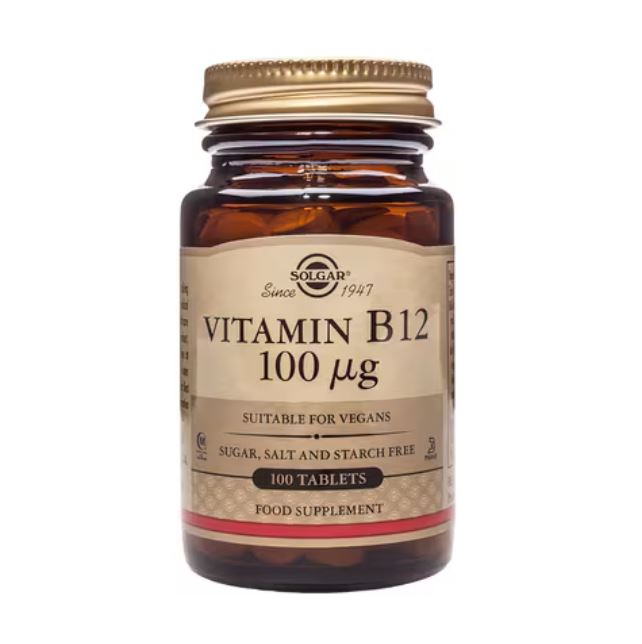 Solgar Vitamin B12 100ug 100 Tablets