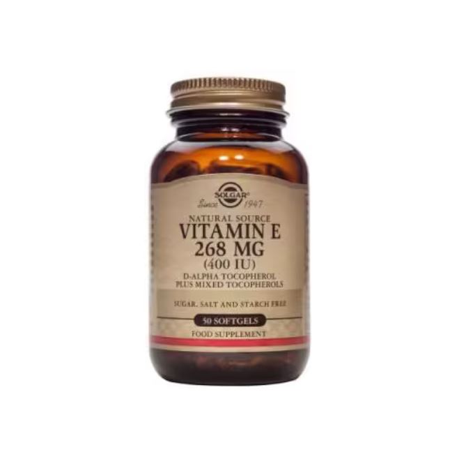 Solgar Natural Source Vitamin E 268mg (400iu)
