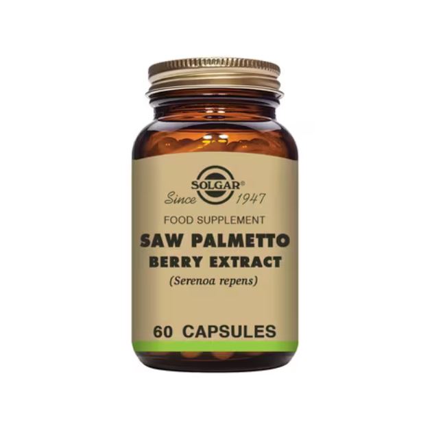 Solgar Saw Palmetto Berry Extract 60 Capsules