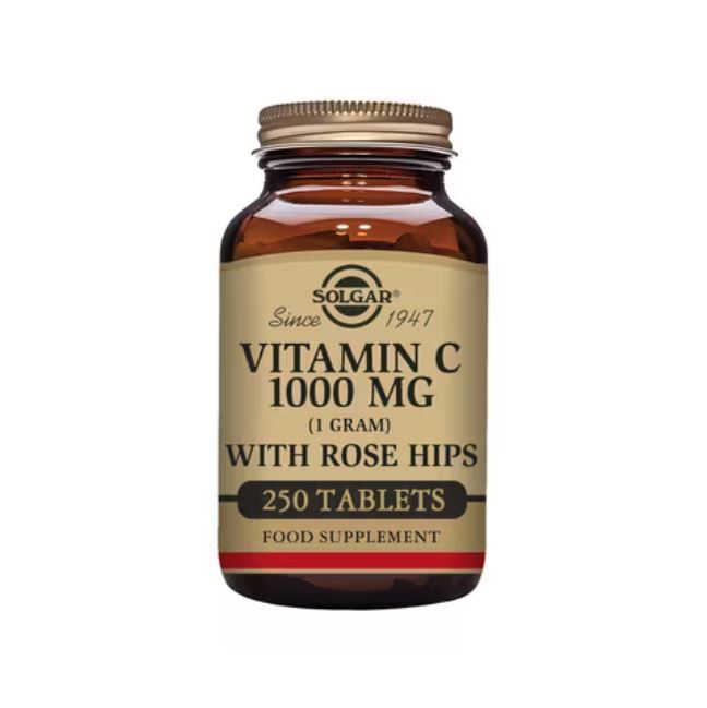 Solgar Vitamin C 1000mg with Rose Hips