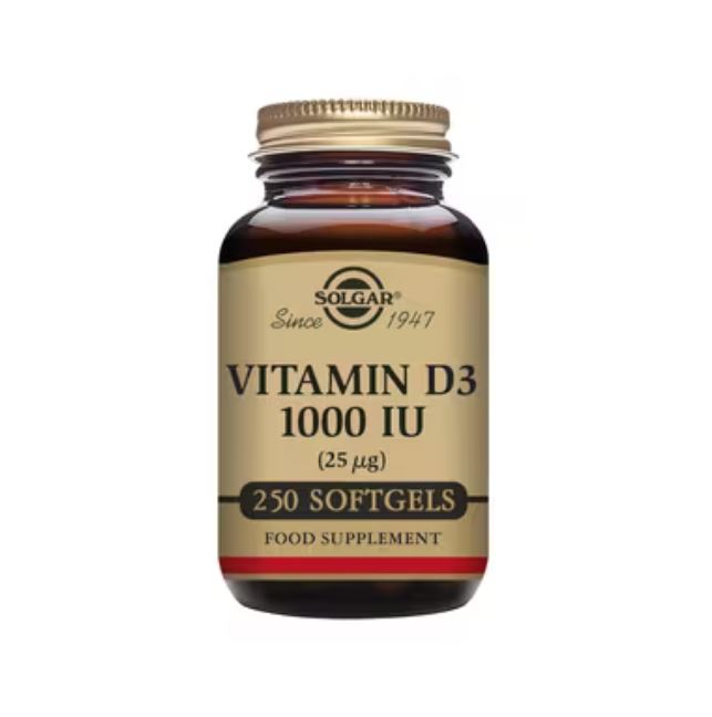Solgar Vitamin D3 1000iu (25ug)