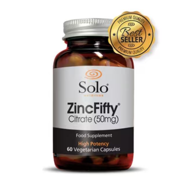 Solo Nutrition ZincFifty 60 Capsules