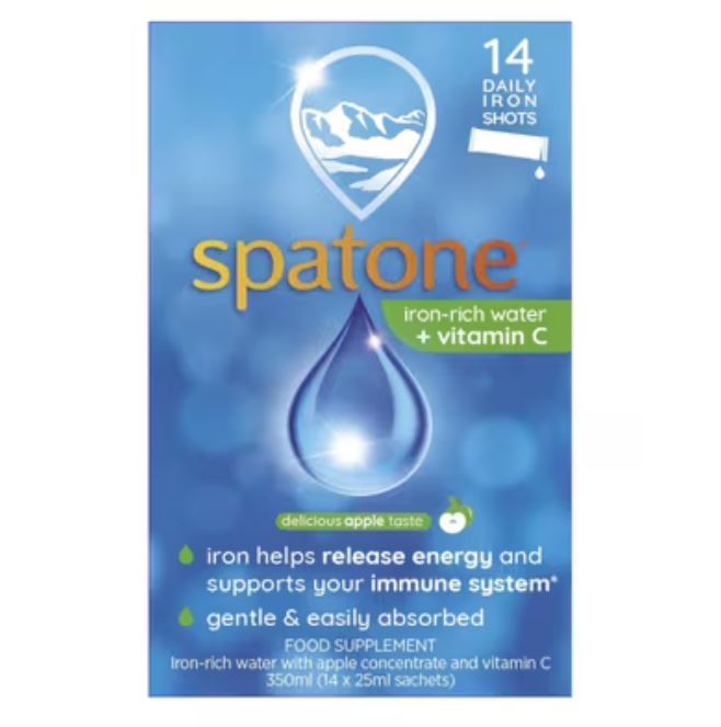 Spatone 14 Day Supply Apple Taste with Vitamin C Sachets, 25ml