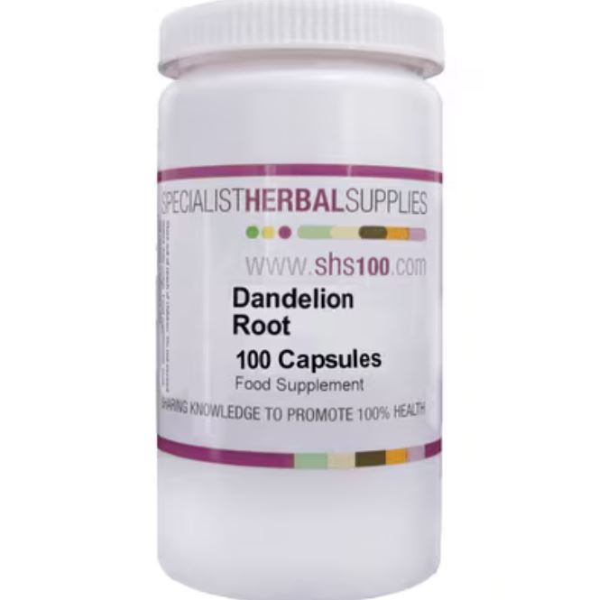 Specialist Herbal Supplies (SHS) Dandelion Root 100 Capsules