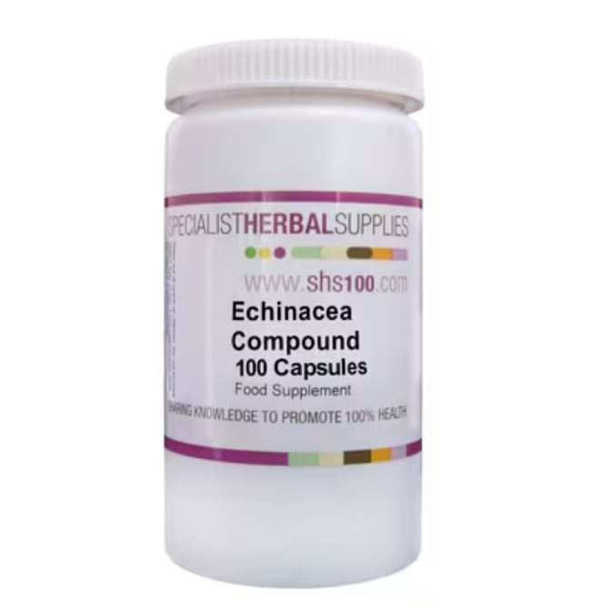 Specialist Herbal Supplies (SHS) Echinacea Compound 100 Capsules