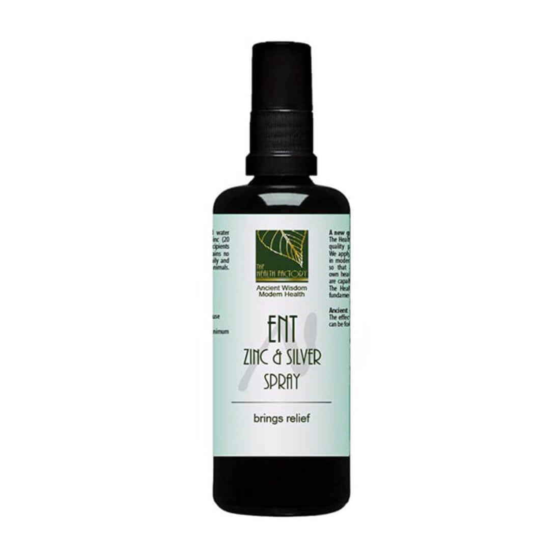 The Health Factory ENT Zinc & Silver Spray