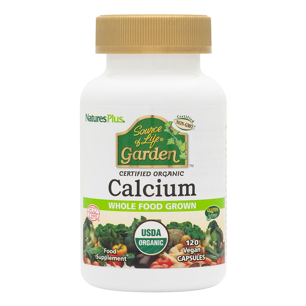 Natures Plus Source of Life Garden Certified Organic Calcium 120&