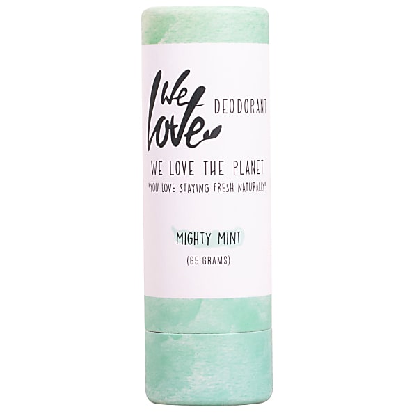 We Love The Planet Natural Deodorant - Mighty Mint 65g (Stick)