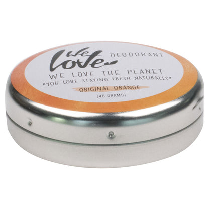 We Love the Planet Natural Deodorant - Original Orange 48g (Tin)