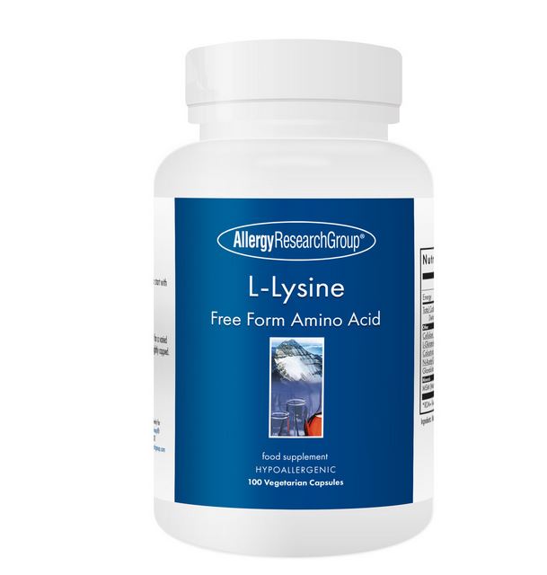 Allergy Research L-Lysine – 100 Capsules