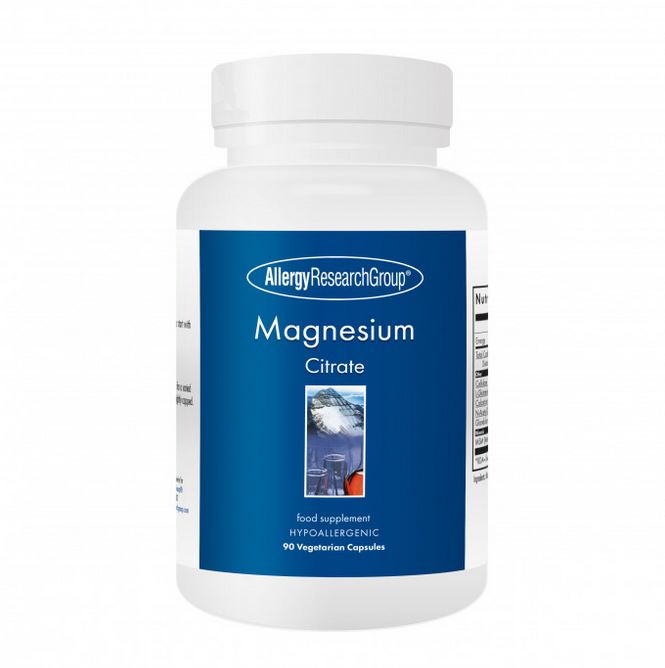 Allergy Research Magnesium Citrate – 90 Capsules