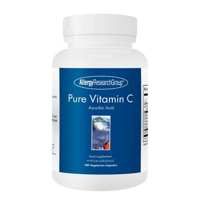 Allergy Research Pure Vitamin C Ascorbic Acid 100&