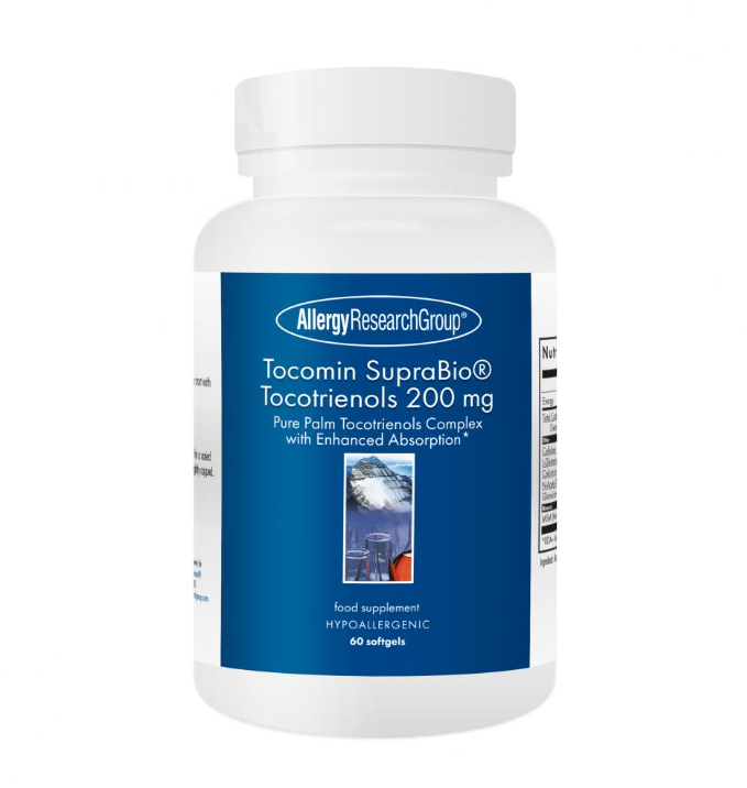 Allergy Research Tocomin SupraBio Tocotrienols 200mg 60&