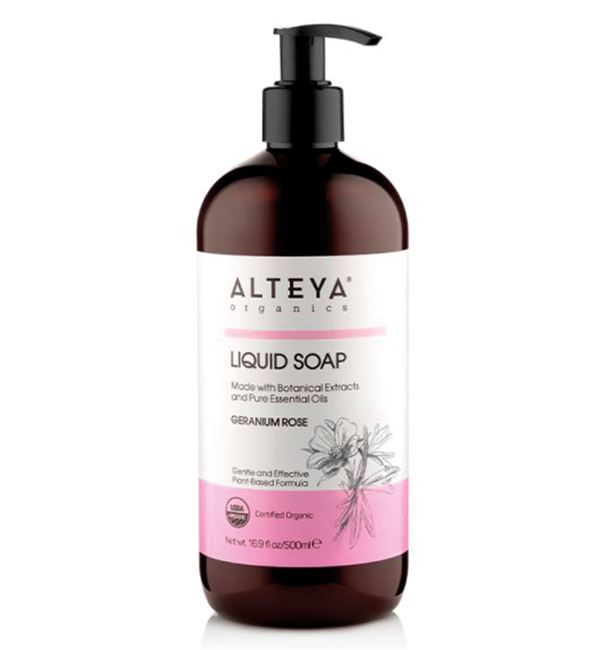 Alteya Liquid Soap Geranium Rose 500ml