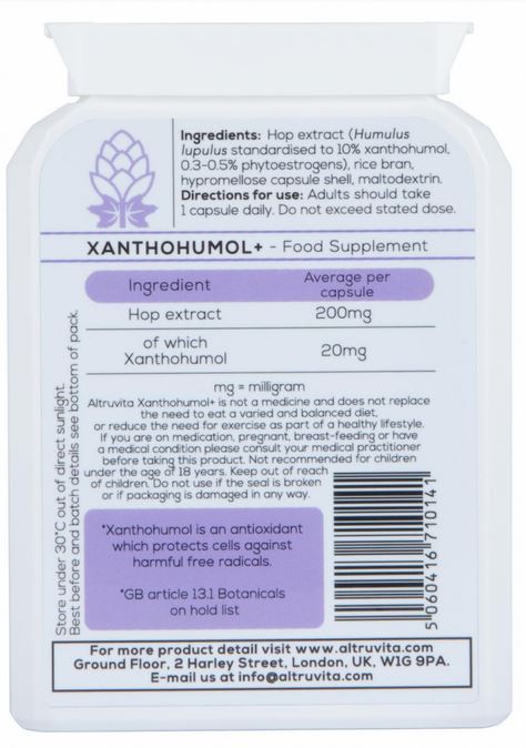 Altruvita Xanthohumol + 60&