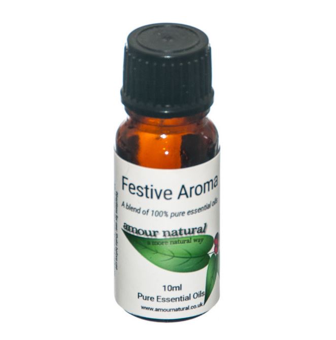Amour Natural Festive Aroma Essential Oil Blend 10ml