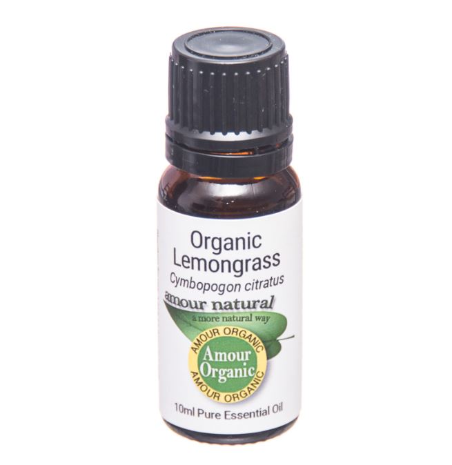 Amour Natural Organic Lemongrass Essential Oil