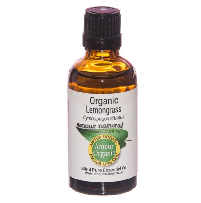 Amour Natural Organic Lemongrass Essential Oil